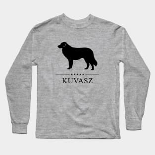 Kuvasz Black Silhouette Long Sleeve T-Shirt